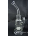 12" Bent Neck Interior Glass Pipe for Smoking (ES-GB-102)